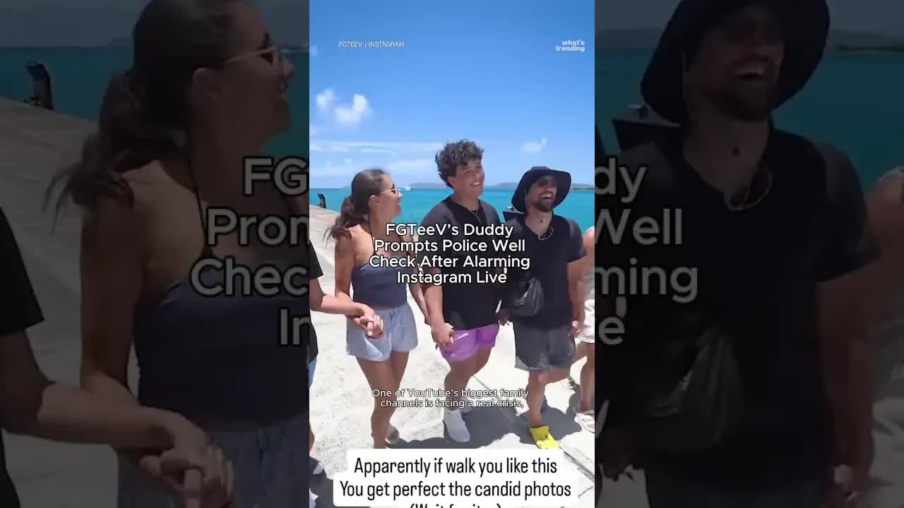 FGTeeV’s family responds after Duddy’s disturbing Instagram Live