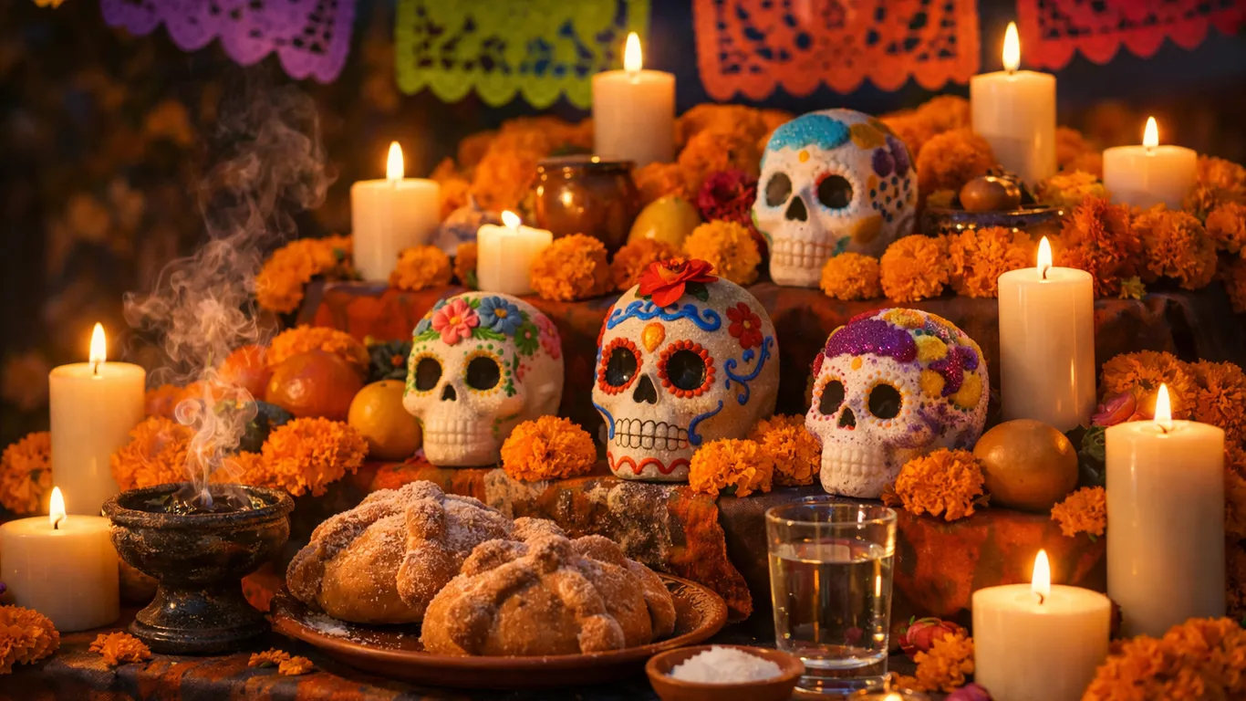 Día de los Muertos: origens, altar e símbolos 🕯️