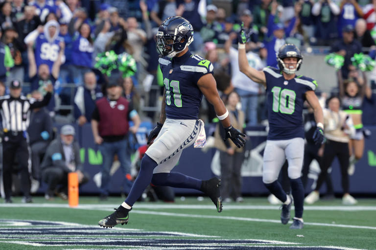 Seattle Seahawks wide receiver Jaxon Smith-Njigba.