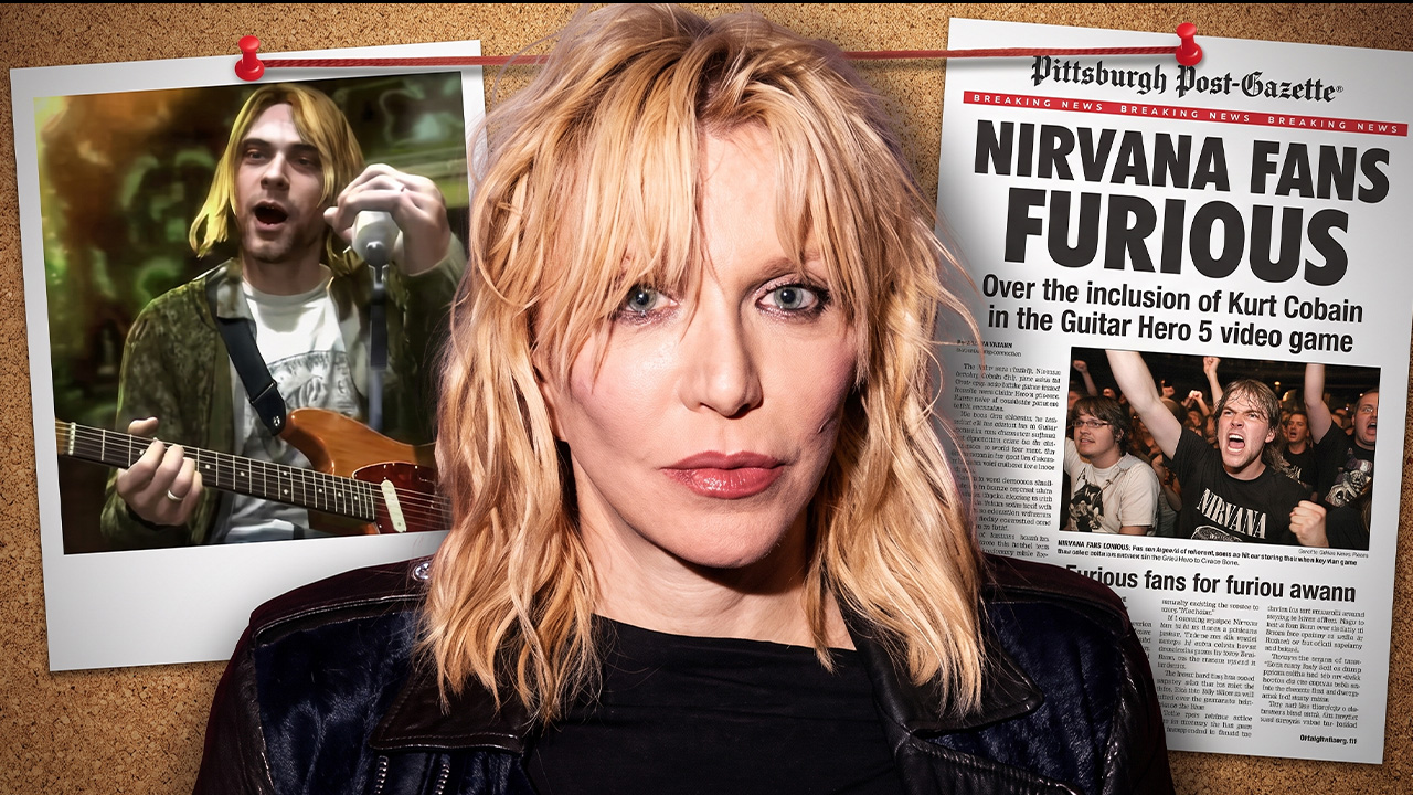 Courtney Love brought Kurt Cobain back in a video game, and Nirvana ...