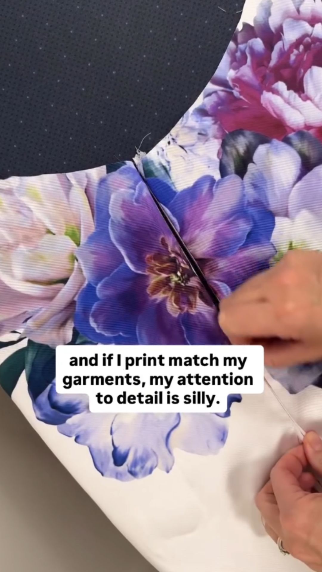 Why enjoying the sewing process matters more than perfection