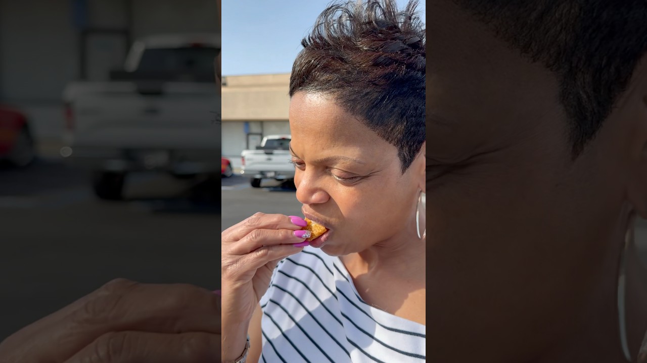 My mom tries catfish in LA for the first time!