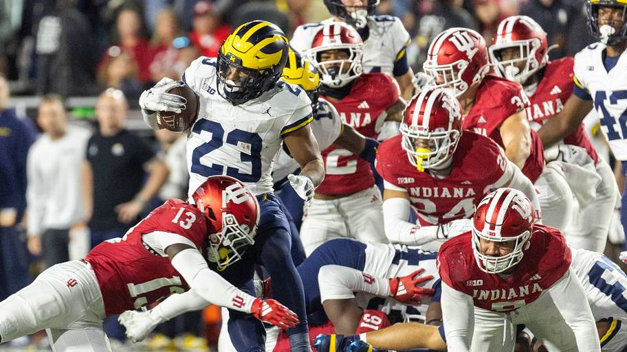 Michigan football vs. Indiana week 8 kickoff time, TV announced