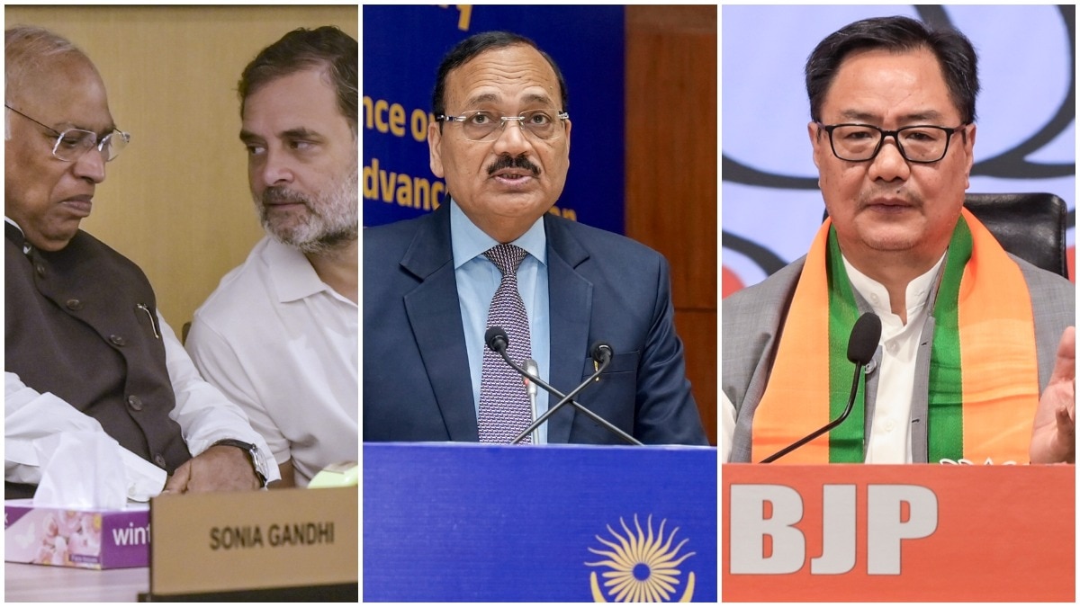 Resign if law and order not your domain, Cong tells CJI, deletes post ...