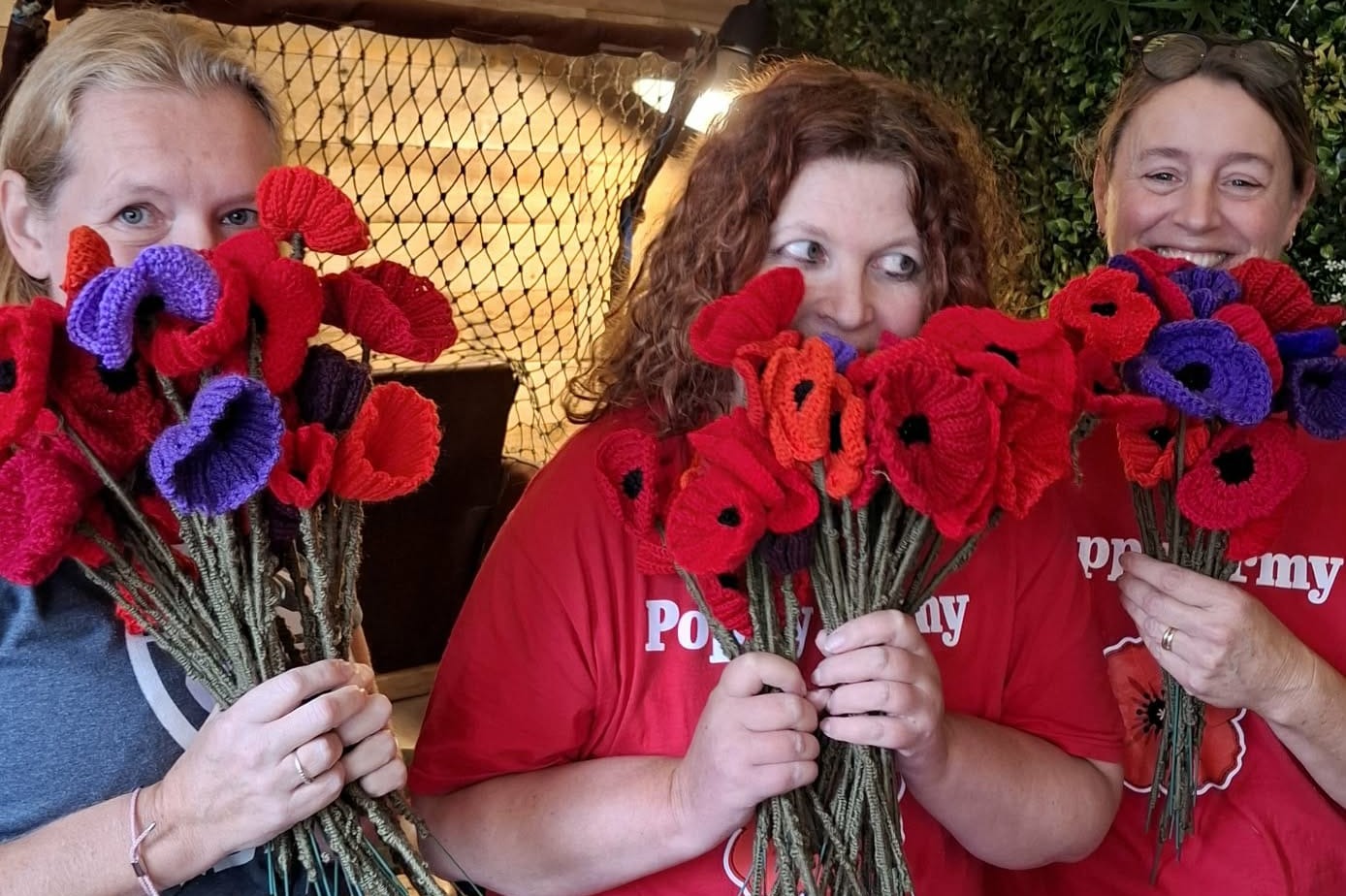 Poppy Army’s remembrance tribute is in full bloom across Milton Keynes area