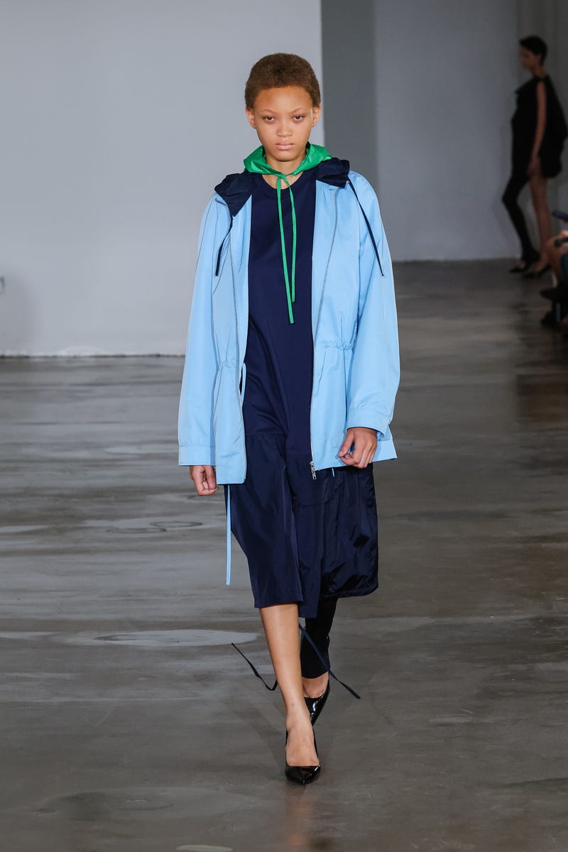 The color-blocking trend is back in a big way for spring 2027