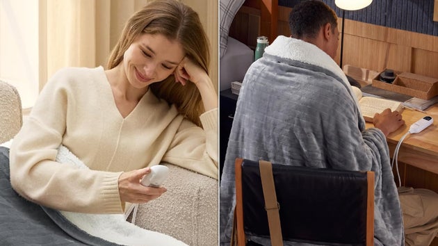 The 'chronically cold' swear this heated throw gets you 'snug as a bug ...