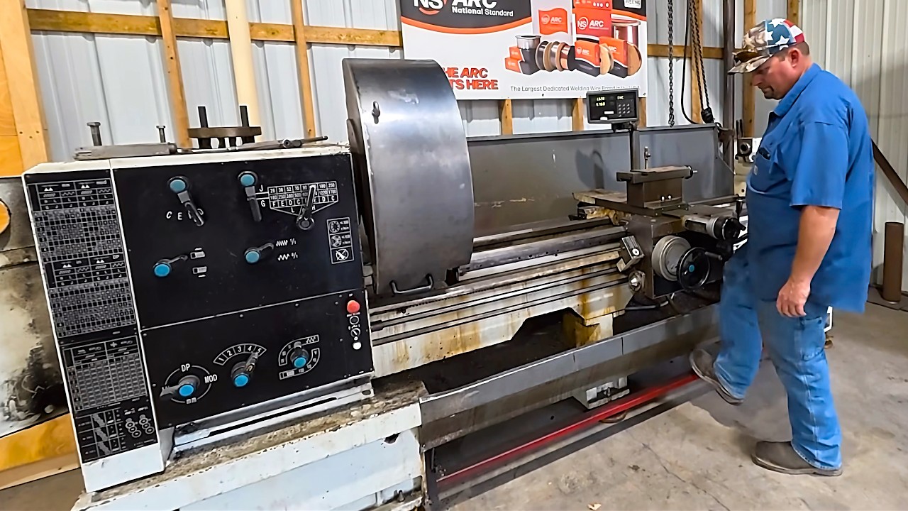 We bought a monster lathe for $4,500 without testing it