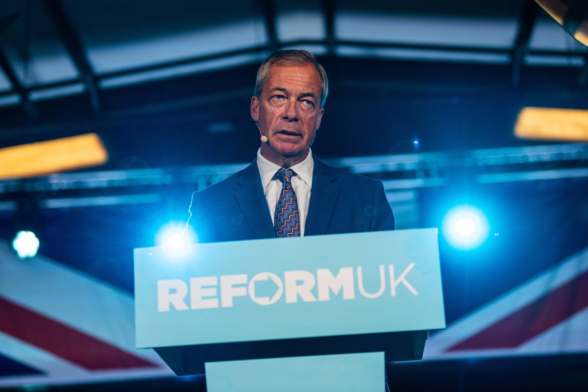 Reform UK plunges to third place in poll for first time since election