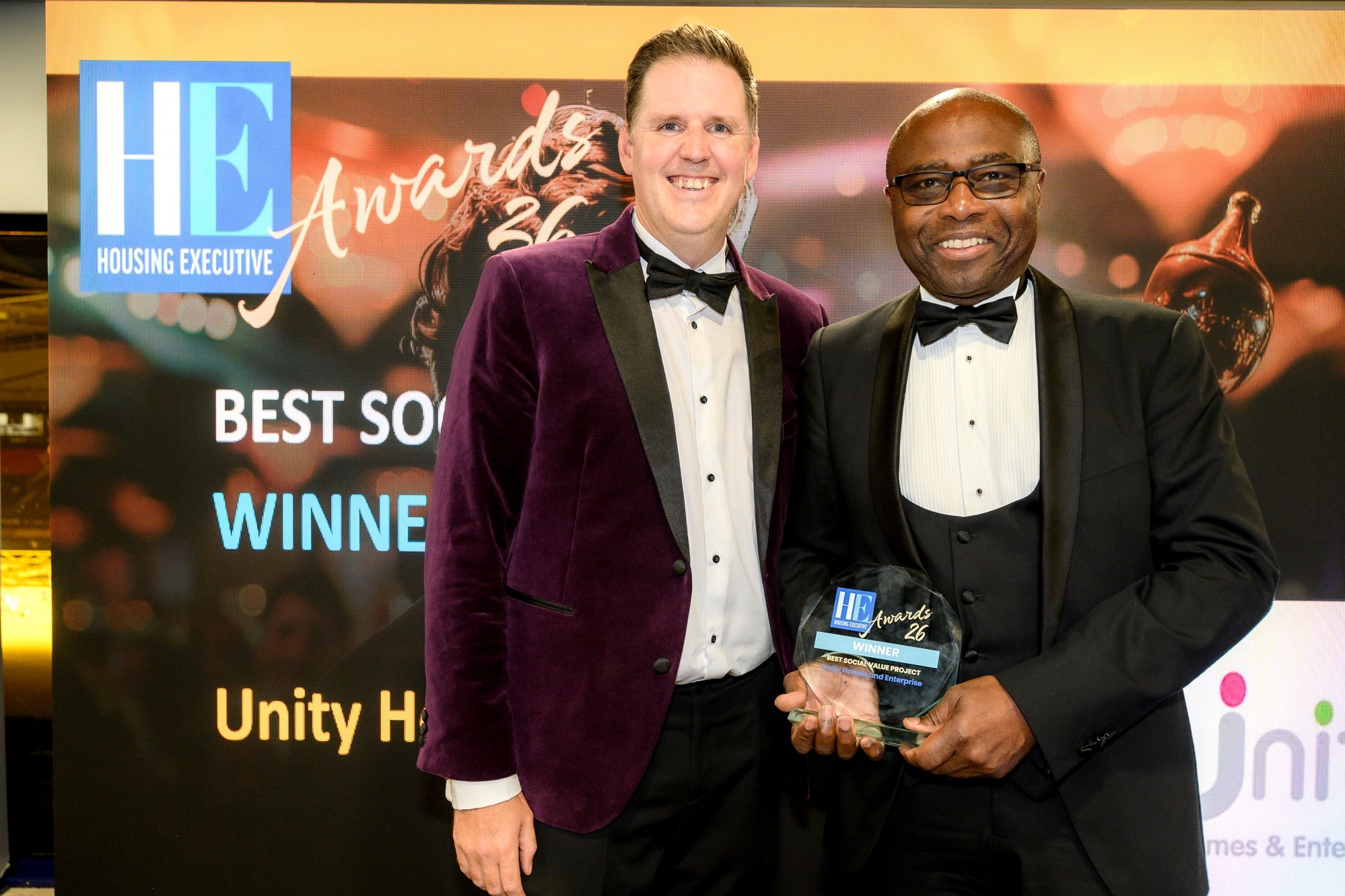 Leeds-based Unity Homes wins top national award for community impact