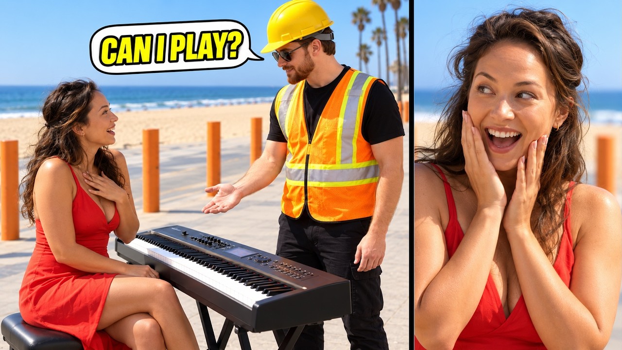 I used AR glasses to play piano anywhere 👓