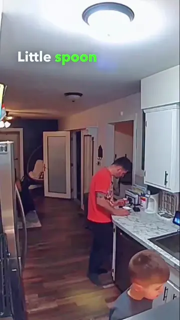 My kids spooning question caught me off guard in the kitchen