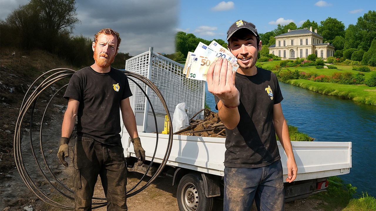 Survivre grâce à la pêche à l'aimant ? Pas de découvertes = Pas de repas