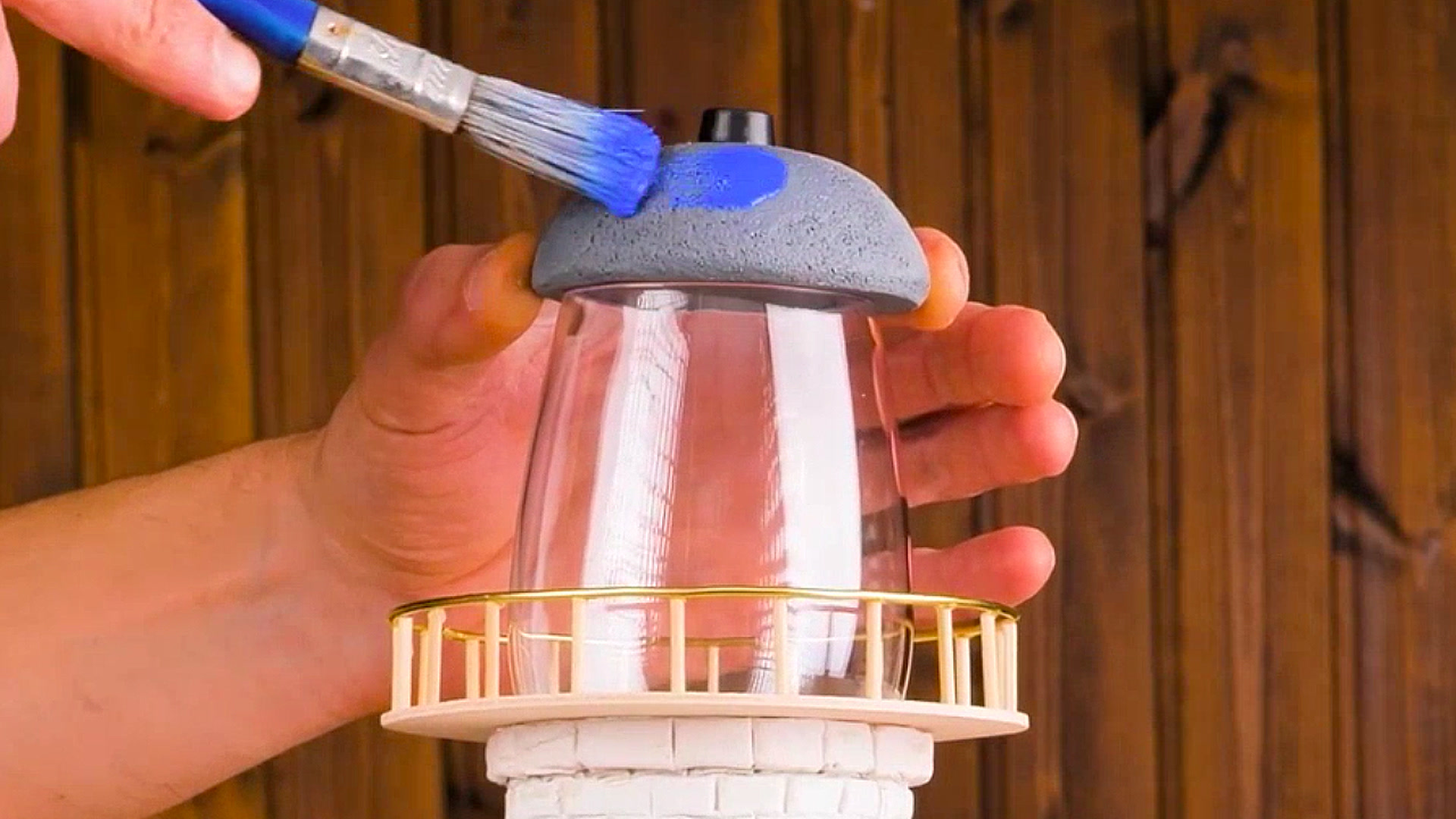 How to make creative lighthouse and volcano models from recycled materials