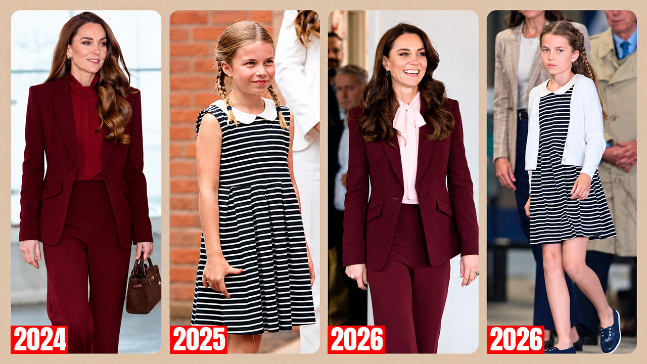 Even Princess Kate and Charlotte repeat their outfits (you don’t need a ...