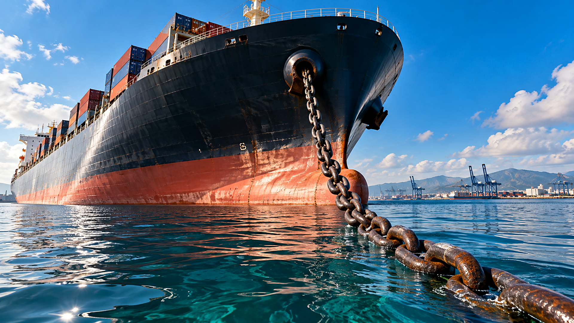 How anchor chain markings, catenary physics, and seabed type determine ...