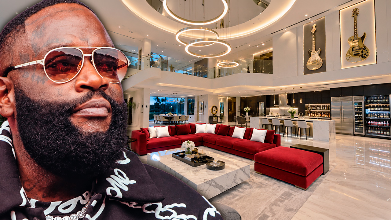 Inside Rick Ross's $5.8M Georgia Mega-Mansion & How To Get The Look