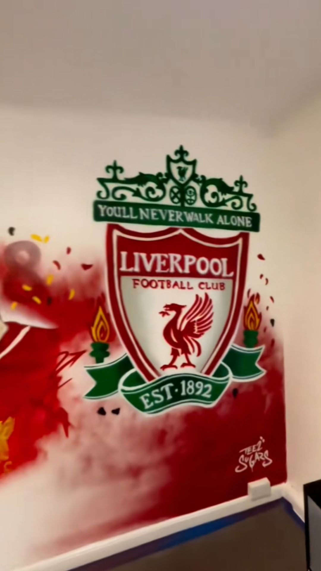 Choosing a Liverpool FC legend for my next spray paint mural
