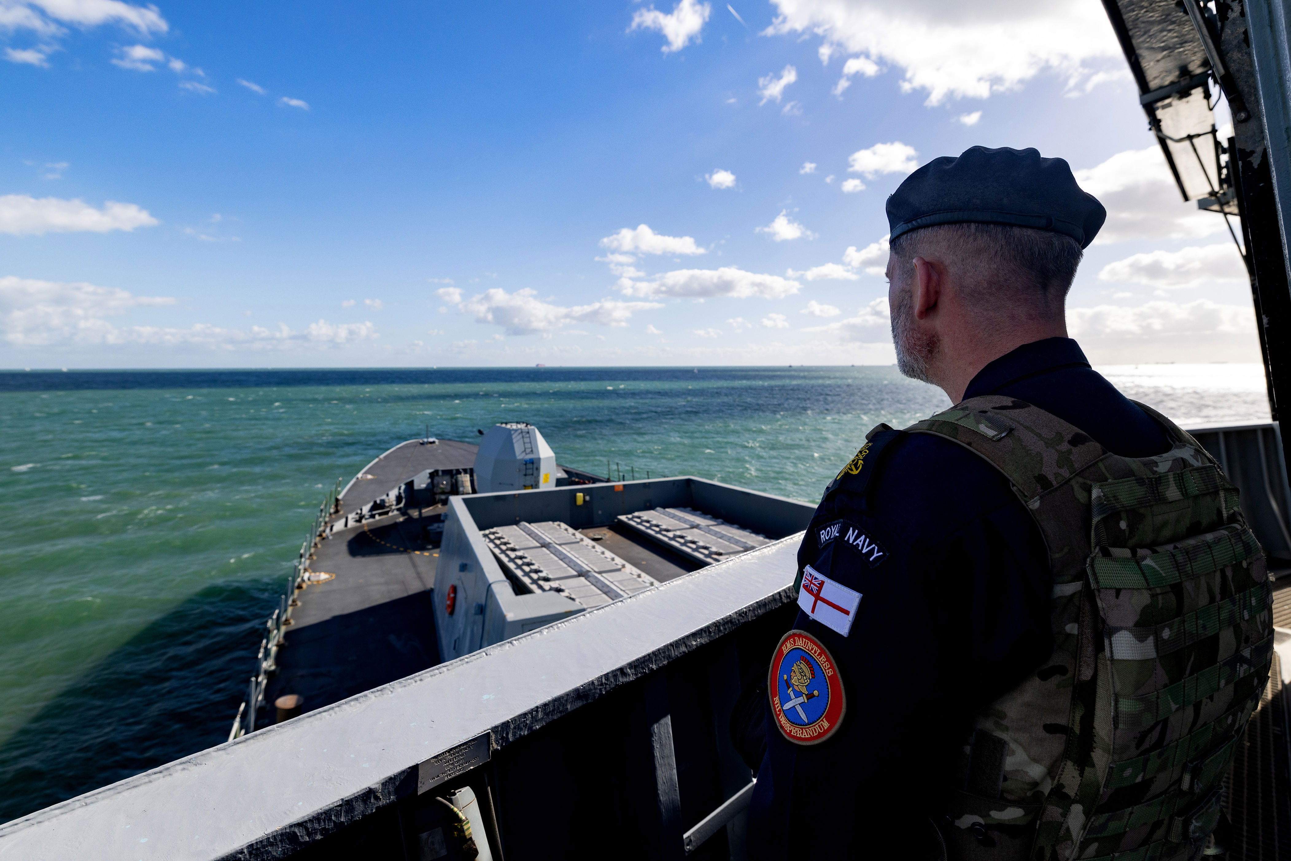 HMS Dauntless gears up to join HMS Prince of Wales on deployment by ...