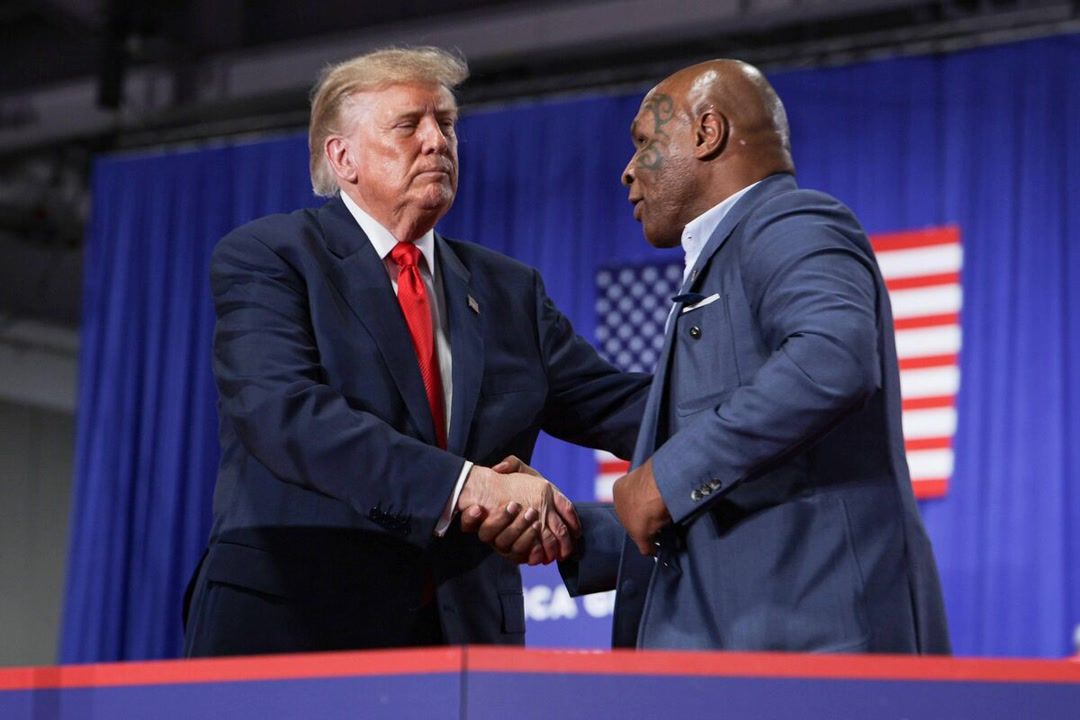 Lip reader decodes Trump confession to Mike Tyson before height lie exposed