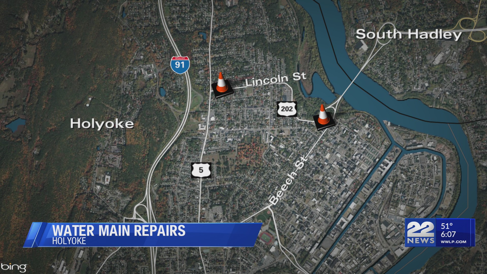 Water restrictions continue in Holyoke for main repair