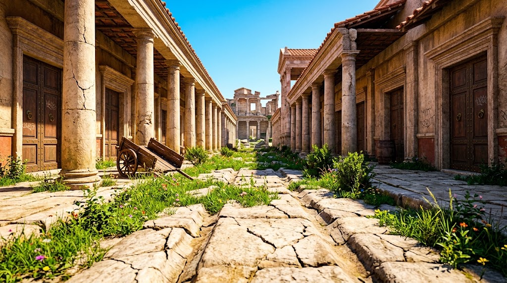 Abandoned Roman cities - why ancient urban life collapsed