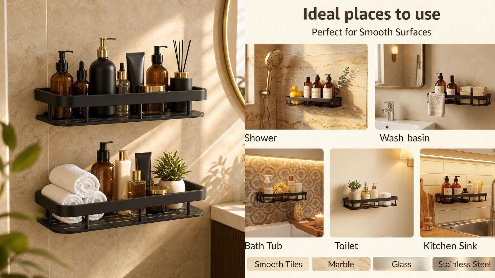 5 best bathroom organisers for a clutter-free space