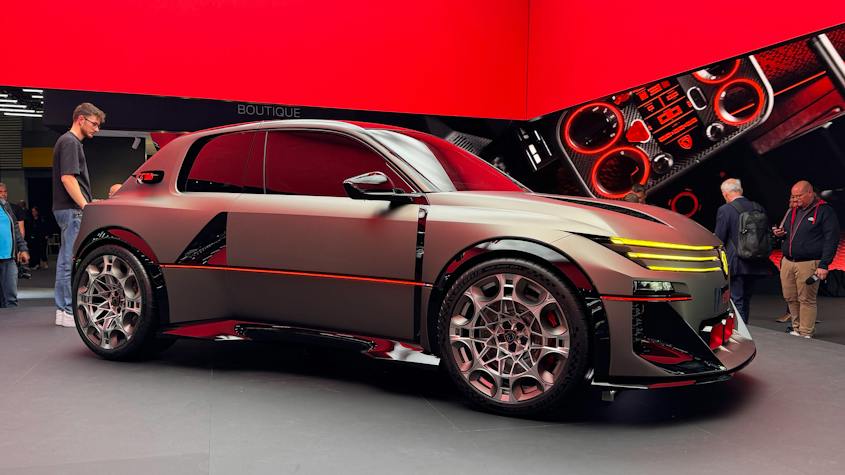 Wild Peugeot E-T16 concept reinvents iconic 205 eighties rally car