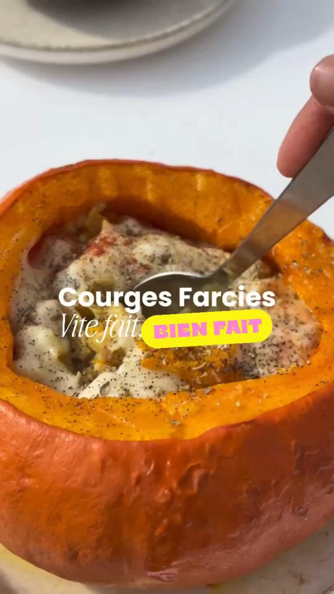 Courges farcies