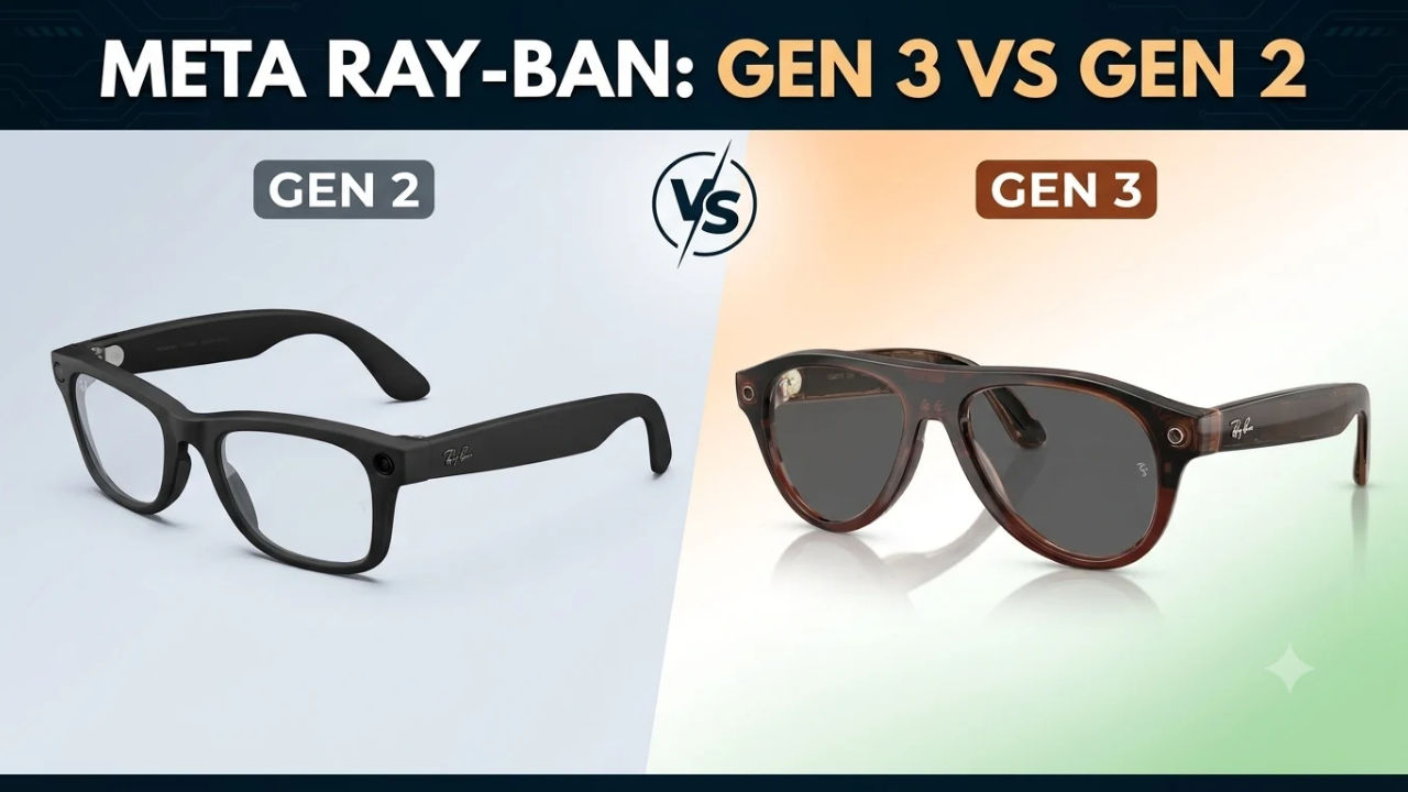 Meta Ray-Ban Gen 3 vs Gen 2: Price, features and upgrades compared