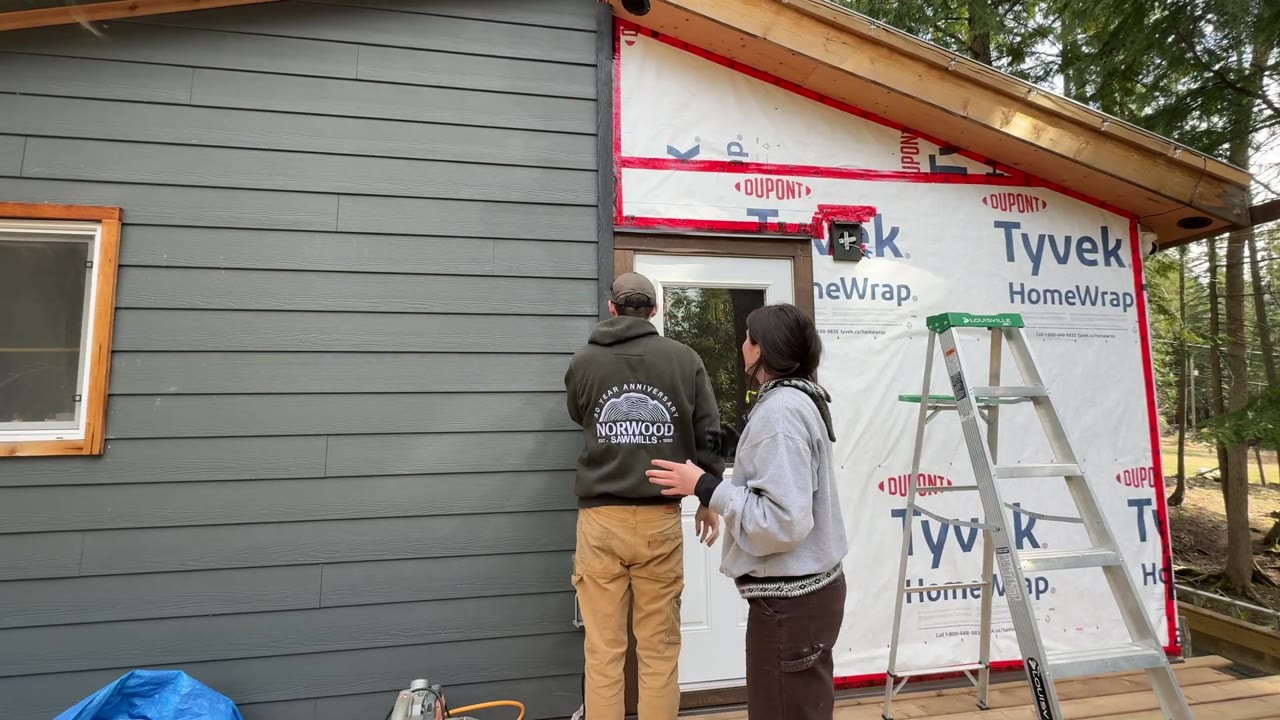 They had one big decision before installing the new siding… then the ...