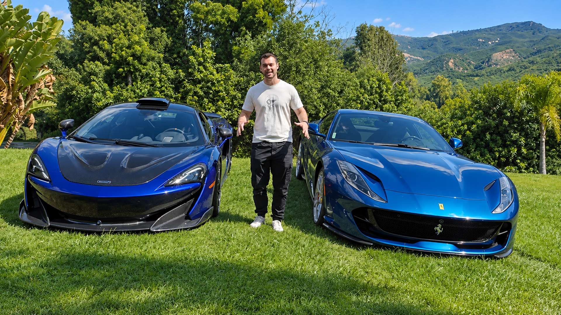 How Ferrari 812 Superfast compares to McLaren 600LT