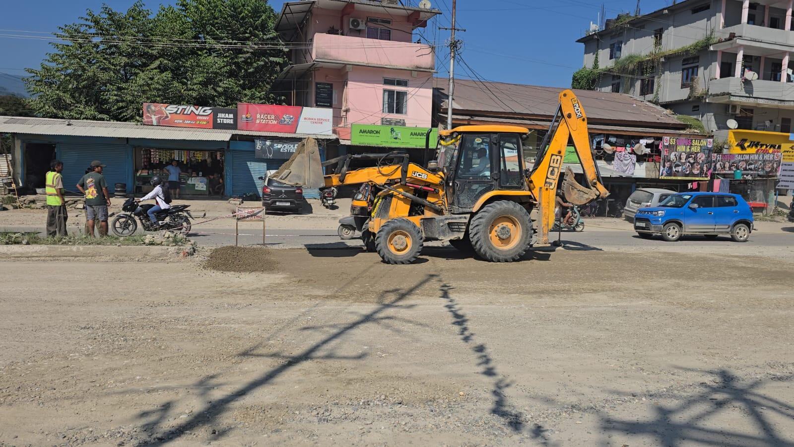 Temporary repairs underway on dilapidated Arunachal highway: PWD