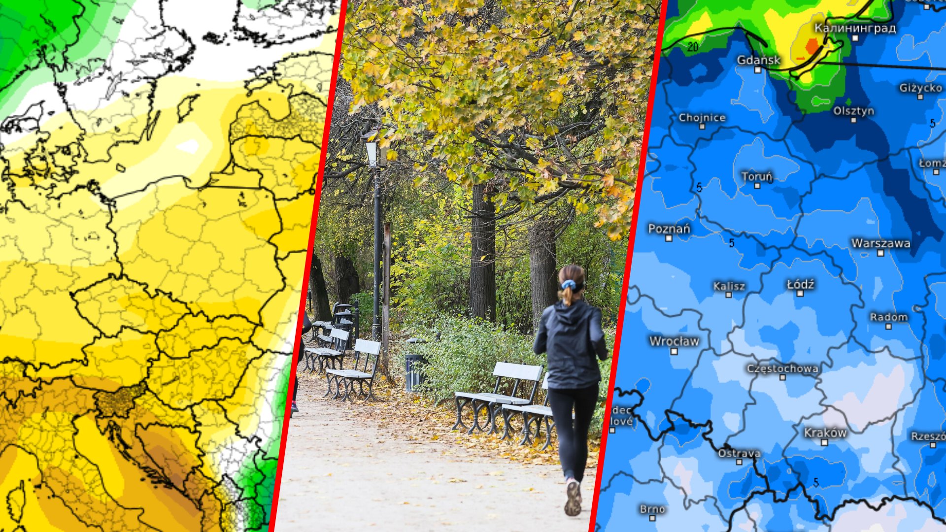 Duży problem z deszczem na mapach pogody. Najnowsze prognozy mogą niepokoić