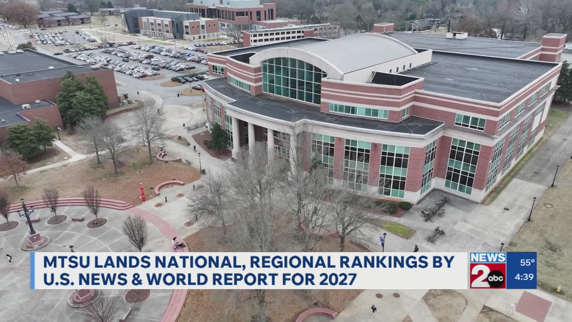 MTSU lands national rankings in new report