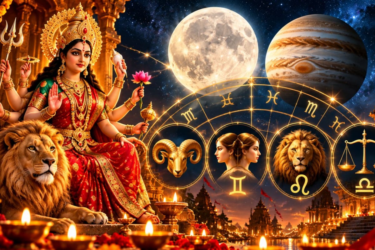 Navratri 2026: Rare Gajakesari yoga forms twice — are you among these 4 ...