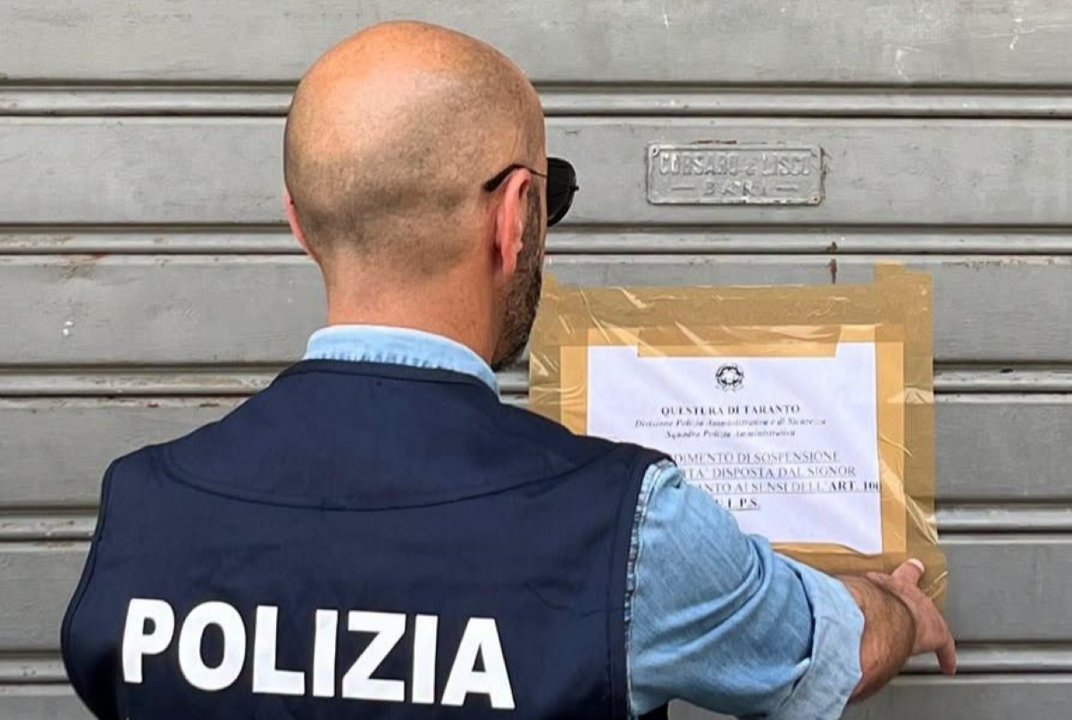 Taranto, chiuso un circolo ricreativo: «Ritrovo di pregiudicati». All ...