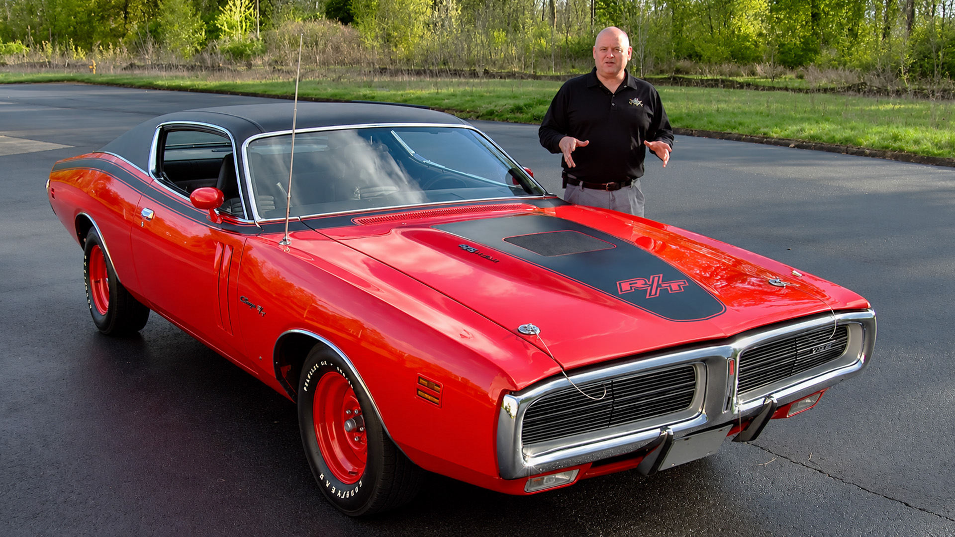 The rare 1971 Dodge Charger R/T 426 Hemi pilot car overview