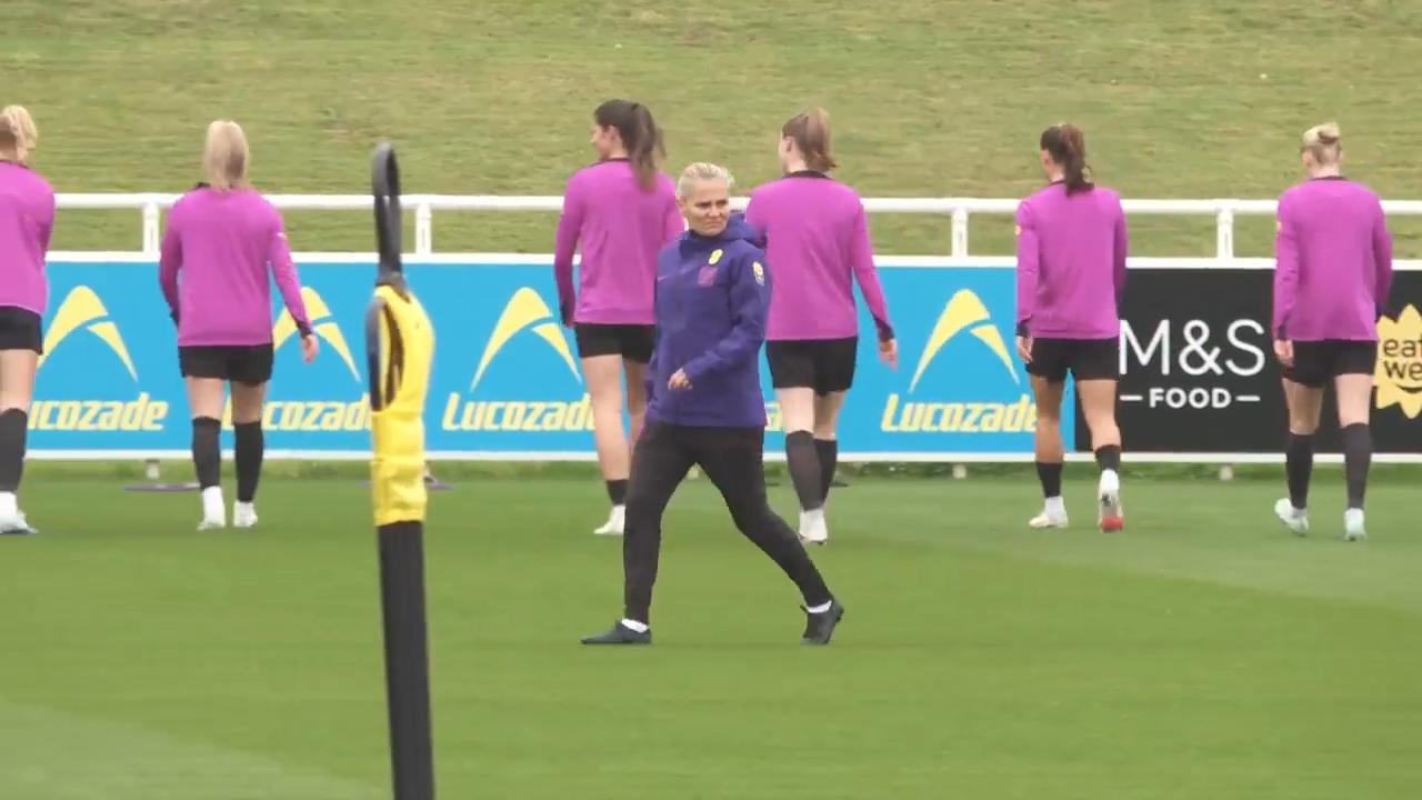England prepare for World Cup qualifier second leg against Greece