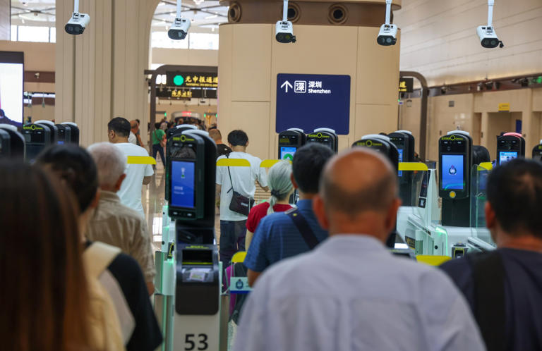 Selfies, queues and confusion, but Huanggang Port’s wow factor shines ...