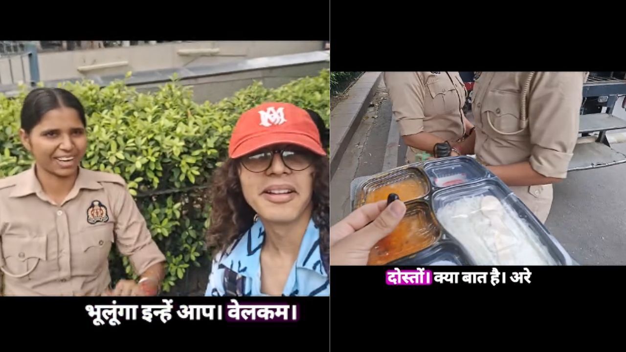 'Mere hisse ka le lo': Woman cop's lunch offer to protestor becomes ...