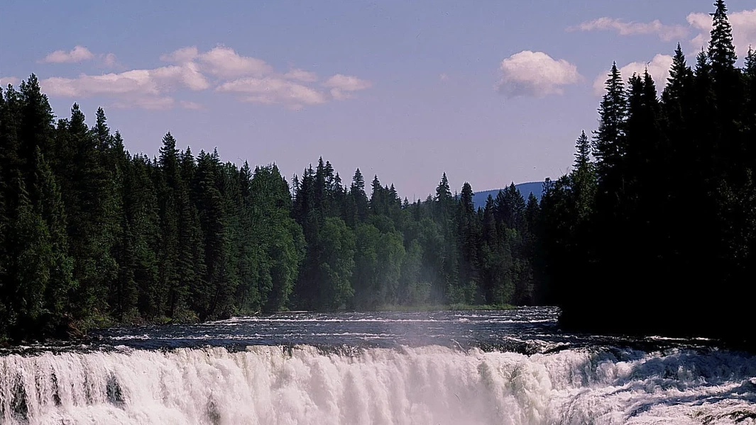 Chasing waterfalls in Wells Gray Park