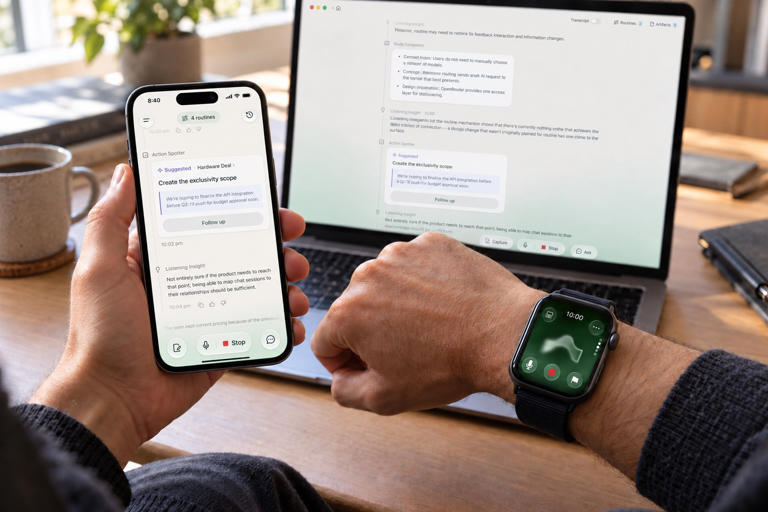 Former Plaud exec raises $26M for AI app that listens to you in the ...