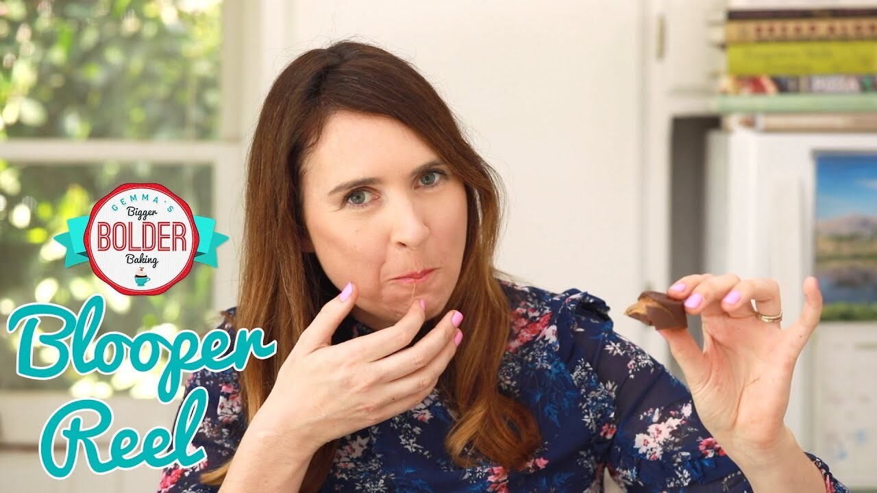 Behind the scenes and bloopers from Bigger Bolder Baking