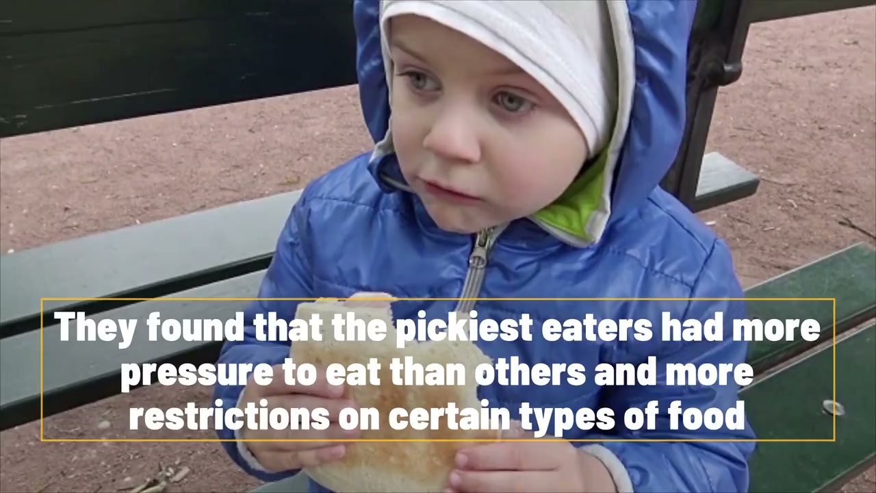 Some children won't grow out of being a picky eater