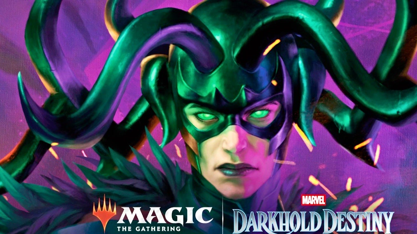 Magic: The Gathering's next Marvel set brings Hela and Doctor Strange