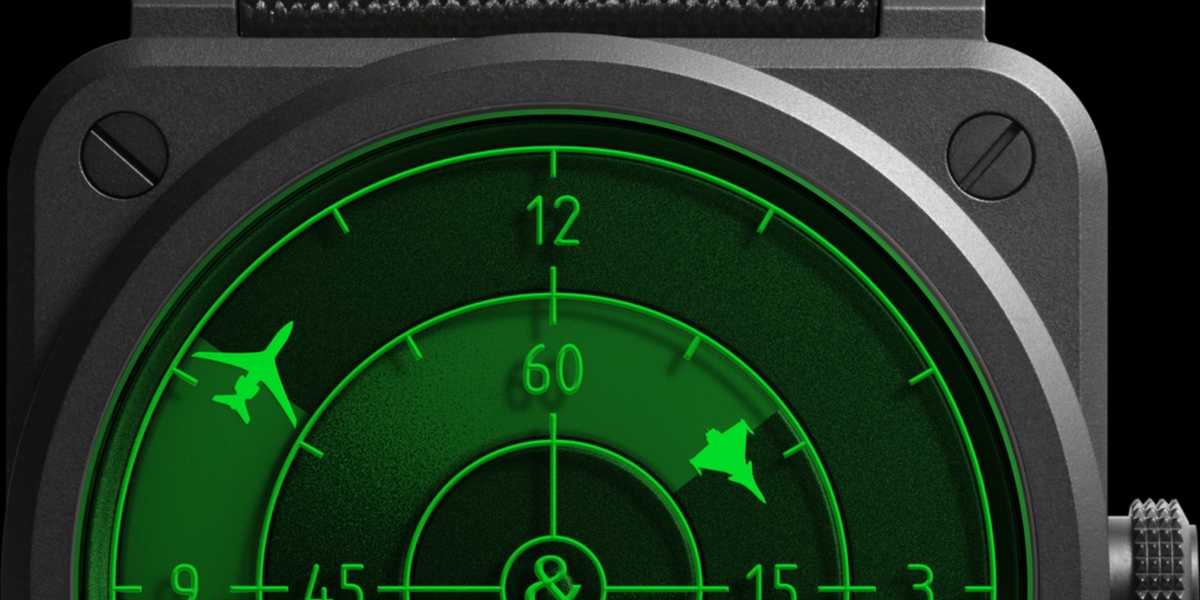 This new limited-edition watch has three tiny planes flying around its dial