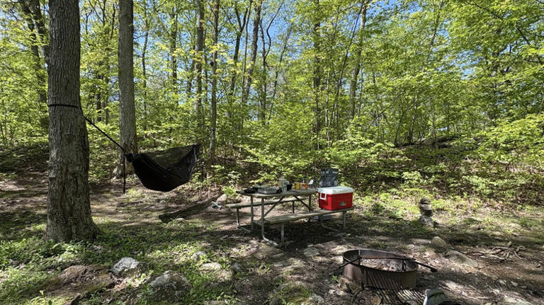 One of the best spots for scenic camping outside NYC is this state park ...