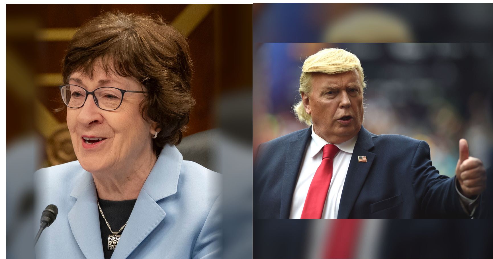 Susan Collins breaks with Trump, joins six senators demanding reversal ...