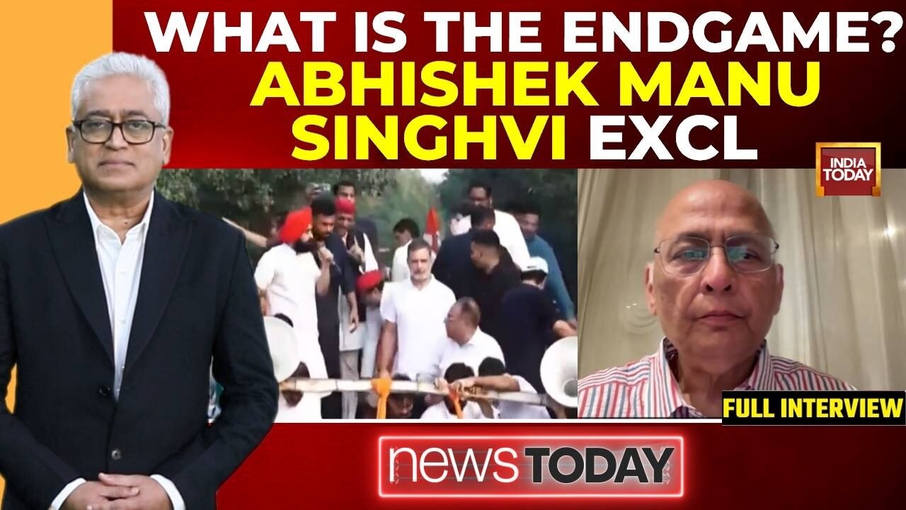Abhishek Manu Singhvi: 'Every issue cannot have a full legal solution'